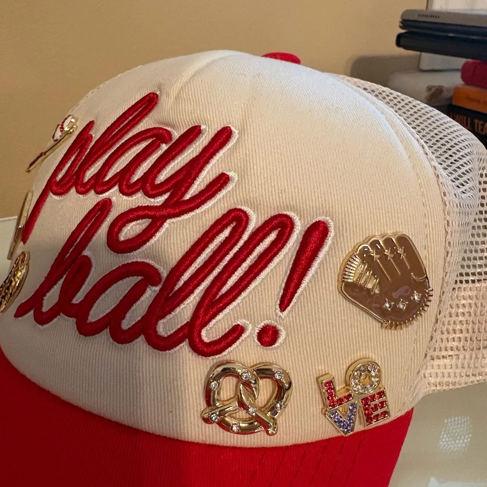 Custom “Play Ball!” Hat -‎ Philadelphia Phillies Baseball